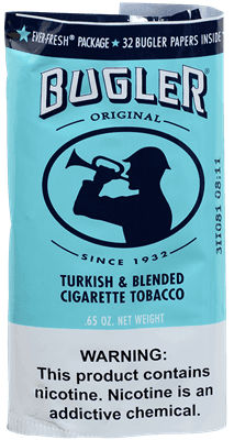 Bugler Cigarette Tobacco Original .65 Oz Pouch